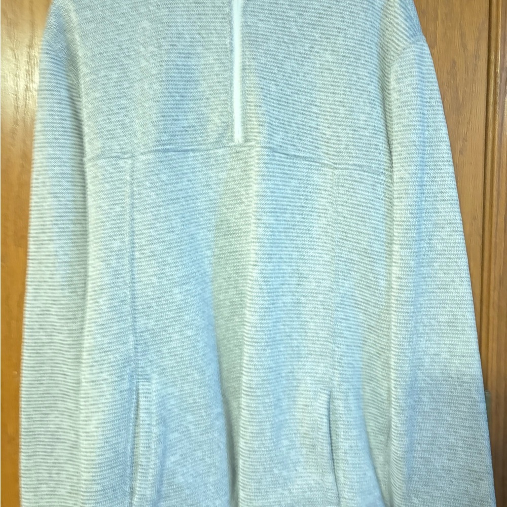 BKE Light Gray Quarter-Zip Jacket